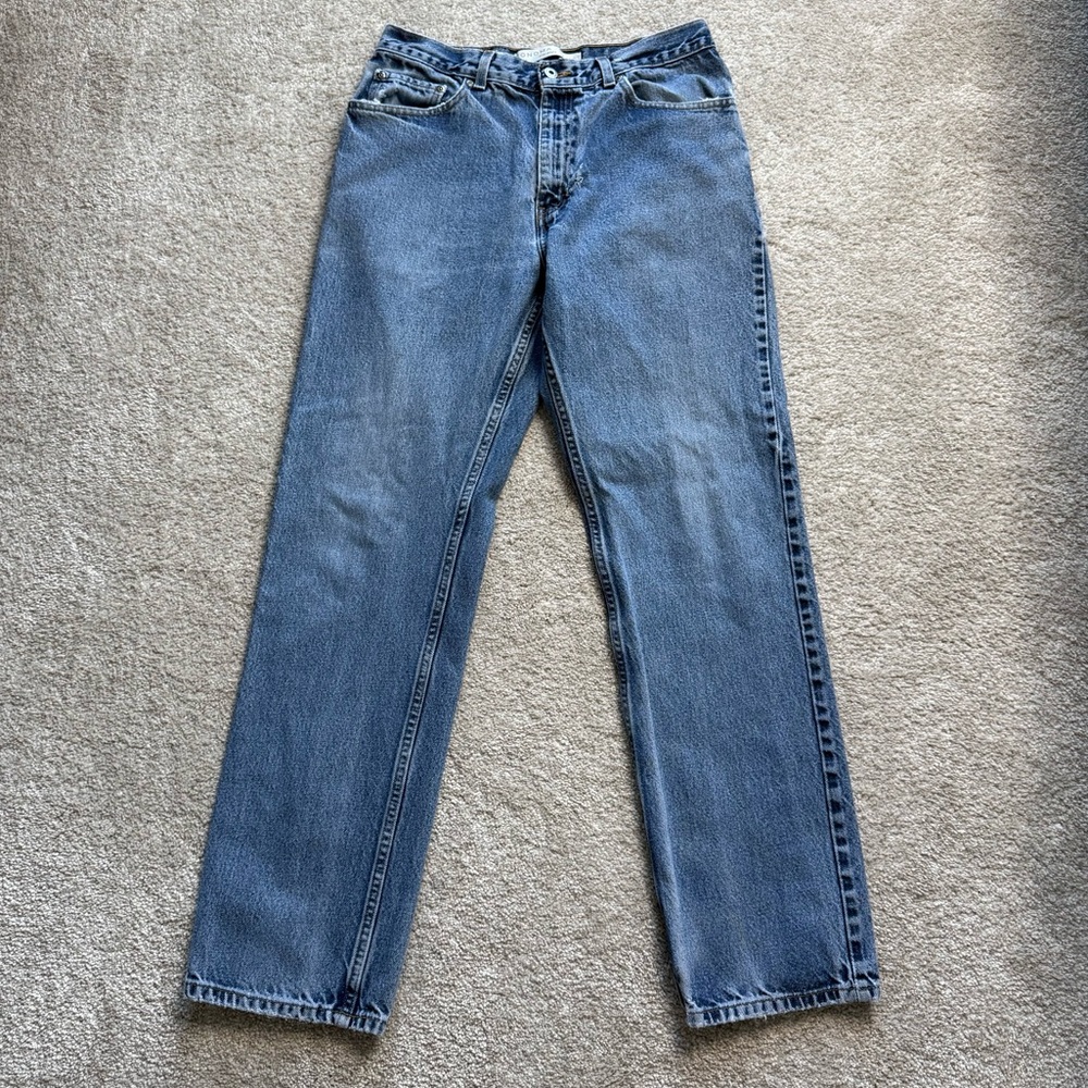 Sonoma Men’s Distressed Blue Jeans 34x31.5